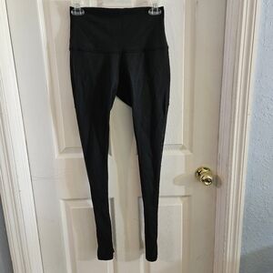 Lululemon Lab Night Tight Black Size 6 Leggings Mesh Yoga Dance Limited Edition